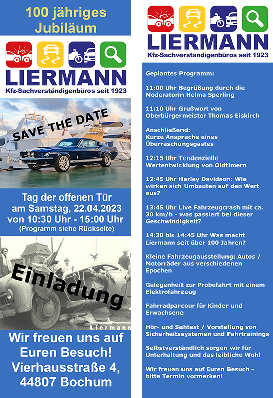 Flyer 100 Jahre Liermann